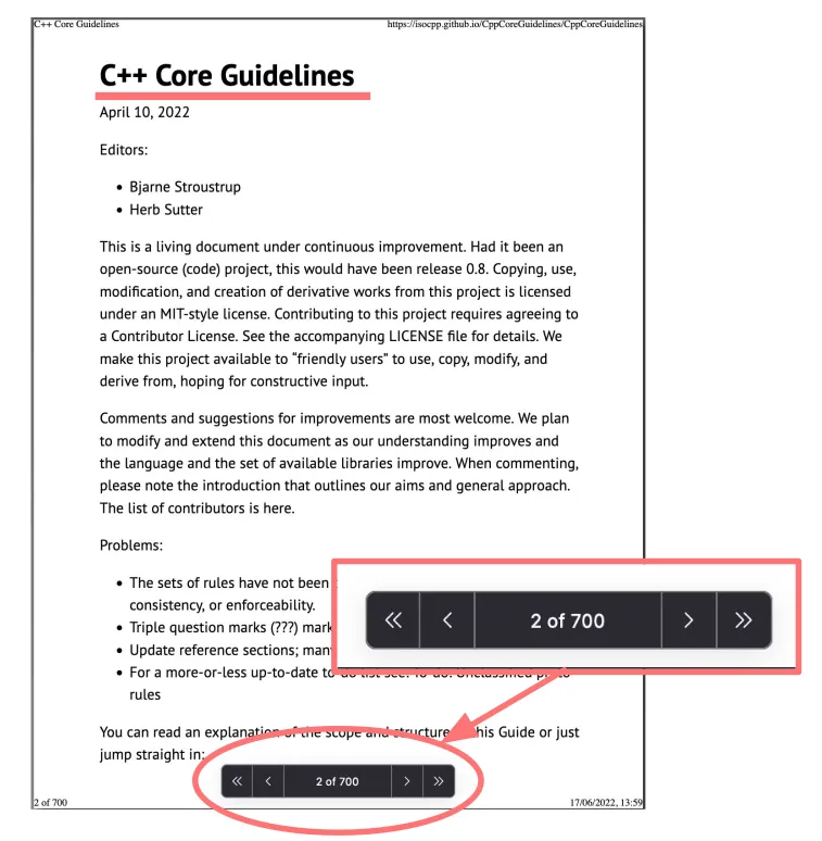 C++ Core Guidelines